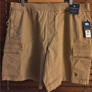 U.S. Polo Assn. Men's Brown Cargo Shorts
